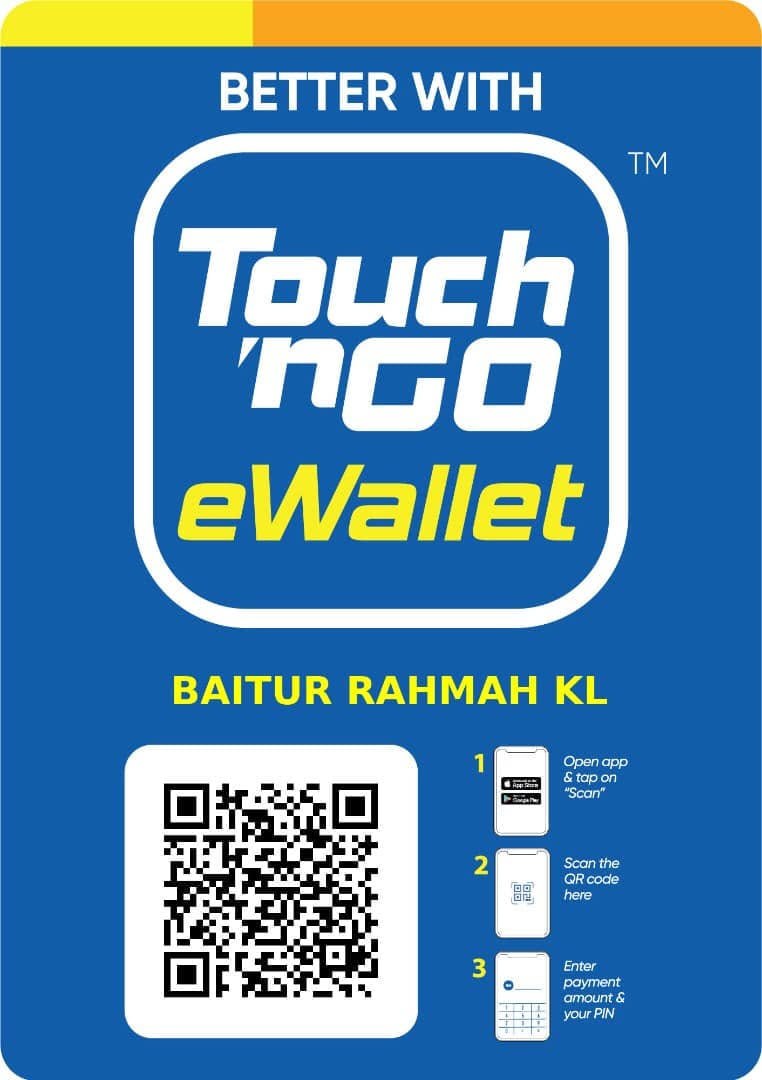 Touch n Go eWallet QR BAITUR RAHMAH KL